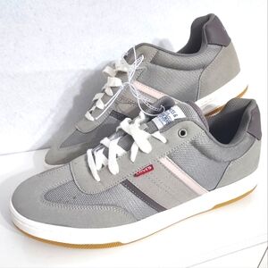 Levi's‎ Strauss & Co. Grey Men's Shoes, Skateboard Sneakers, High Quality Size13